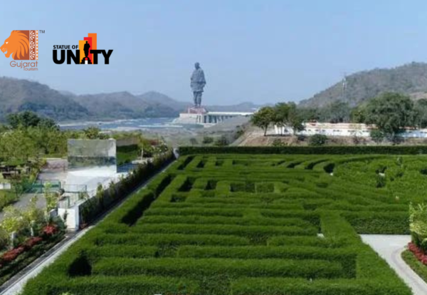 Explore the Maze Garden and Miyawaki Forest at Statue of Unity in Gujarat!