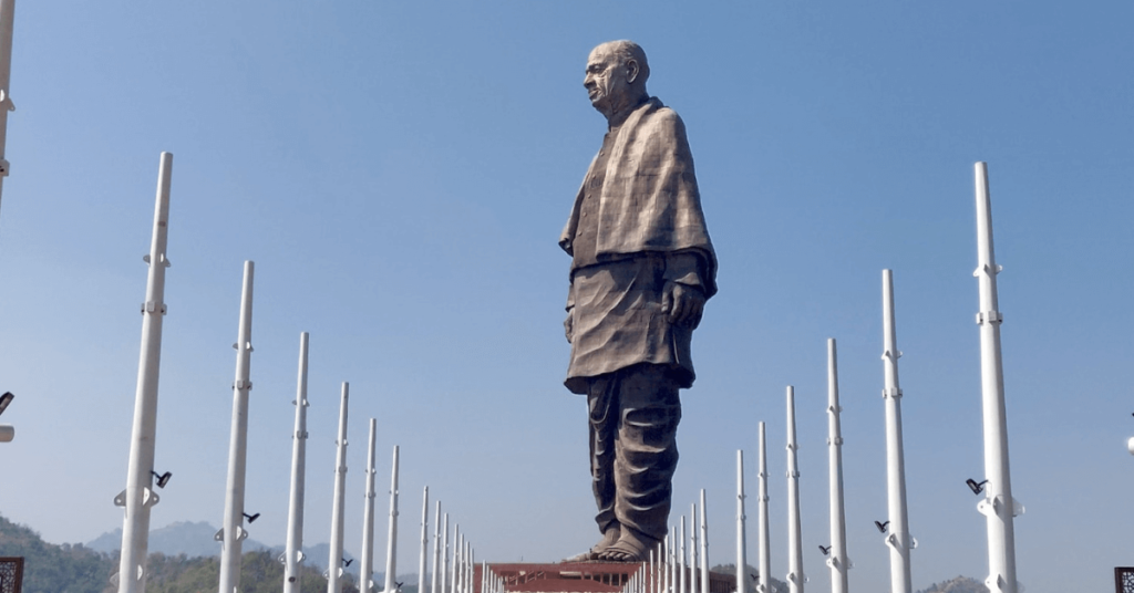 statue of unity kevadia nearest railway station