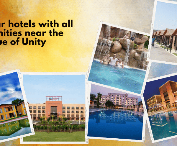 5 Star hotels with all amenities near the Statue of Unity