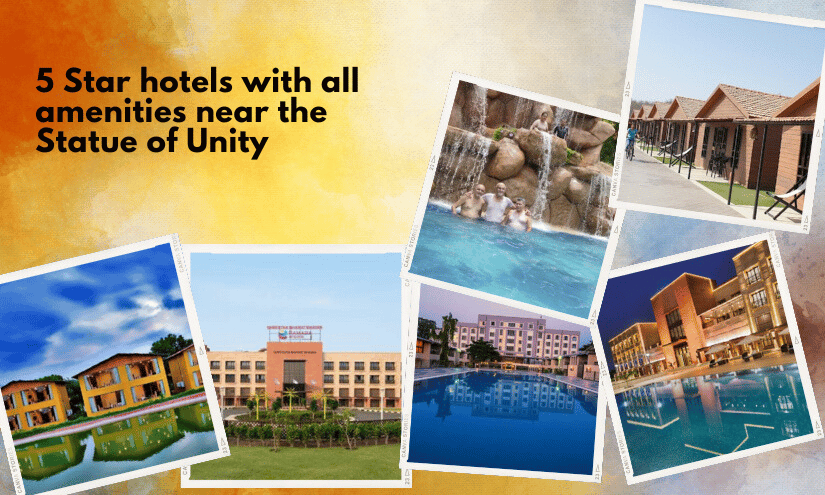 5 Star hotels with all amenities near the Statue of Unity